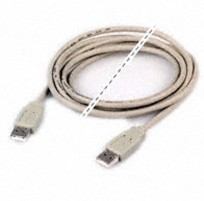 CABLE USB A-A MALE 1M 2.0 VERS