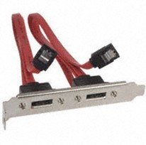 CONN SLOTBRACKET 2-SATA PORTS